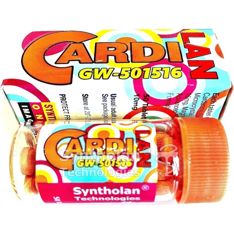 CARDILAN GW-501516 50 tablets
